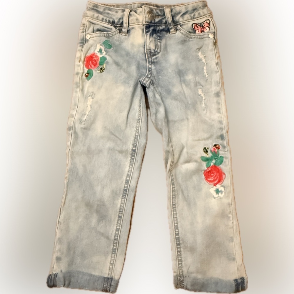 Justice Embroidered Jeans